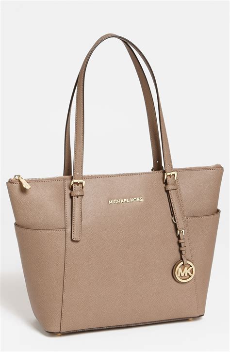 michael kors jet set tote sizes|Michael Kors jet set duffle.